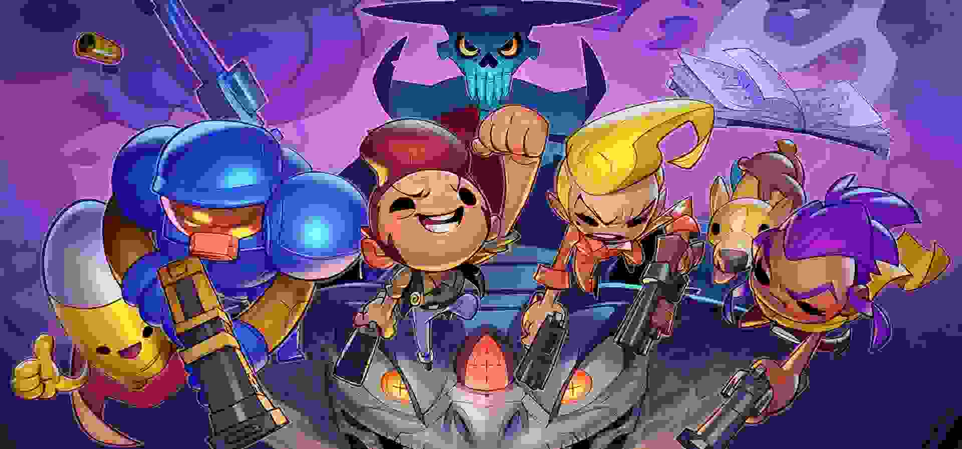 Imagem de fundo do produto Enter x Exit the Gungeon - Switch