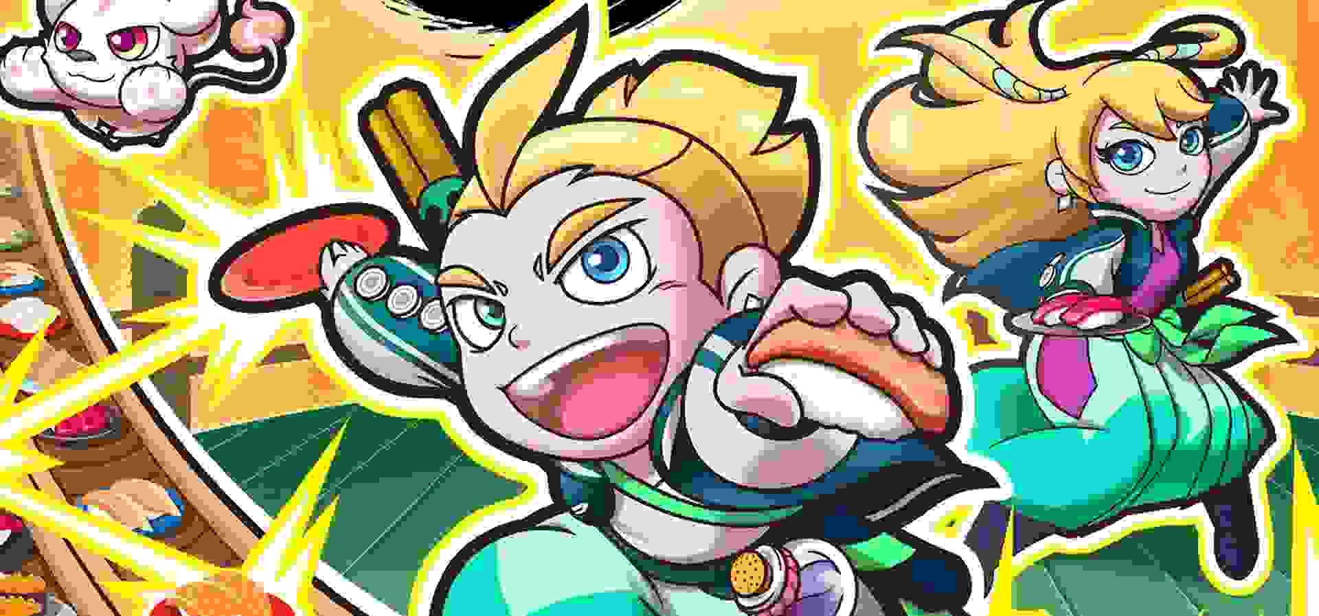 Imagem de fundo do produto Sushi Striker™: The Way of Sushido - Switch