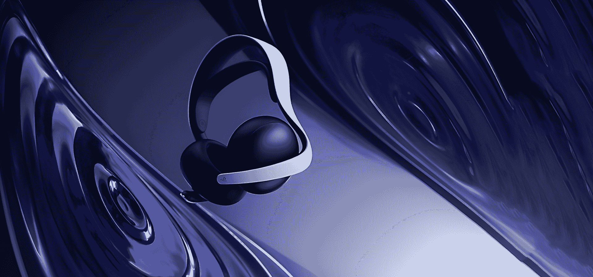 Imagem de fundo do produto Headset Sem Fio PULSE Elite - Branco
