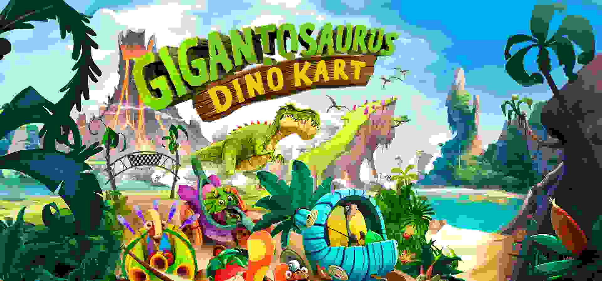 Imagem de fundo do produto Gigantosaurus: Dino Kart - Xbox One e Series S|X