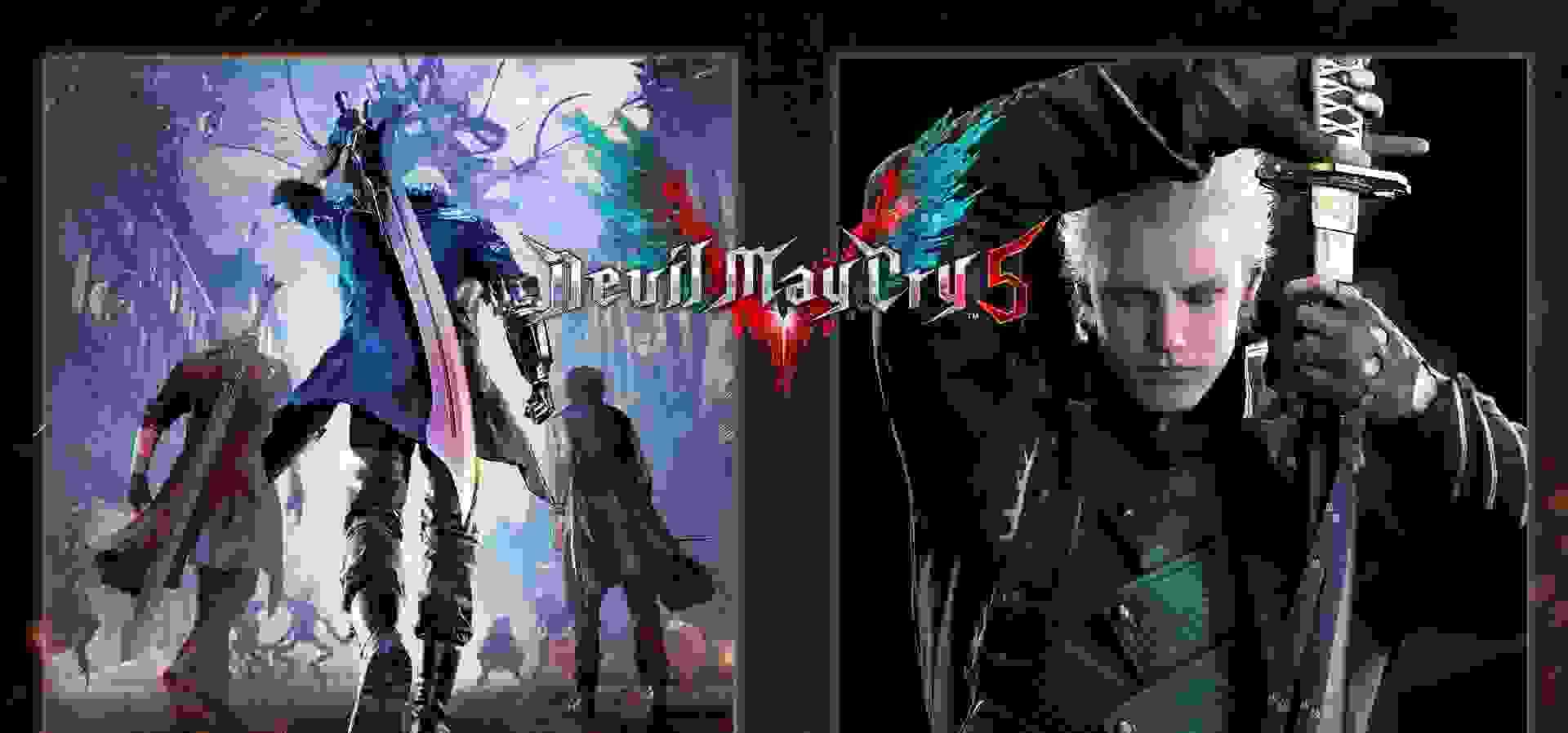 Imagem de fundo do produto Devil May Cry 5 + Vergil - PS5