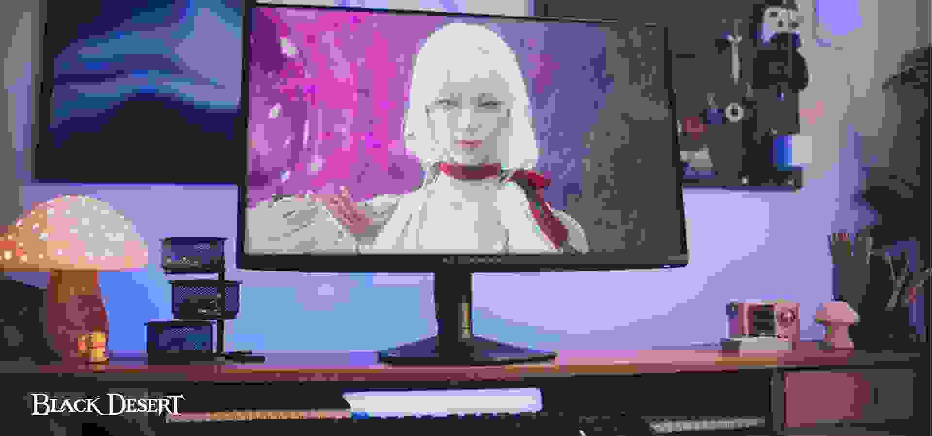 Imagem de fundo do produto Monitor Gamer Alienware de 27" QD-OLED - AW2725DF