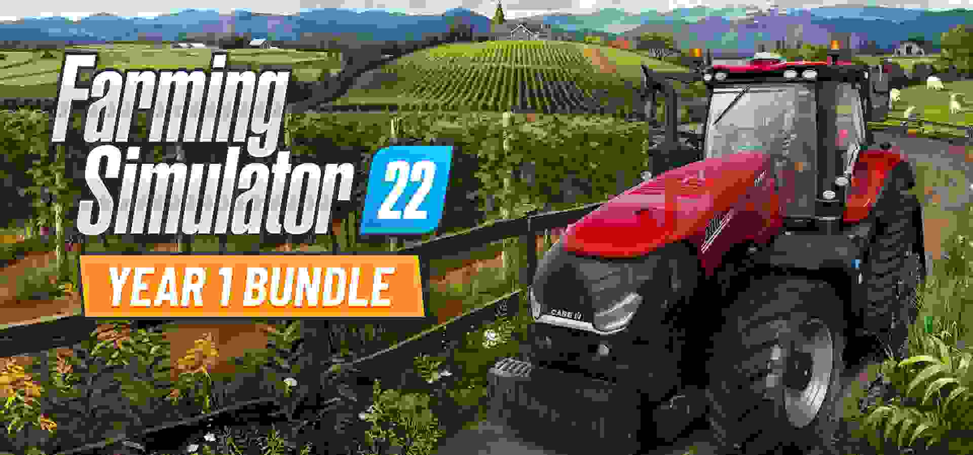 Imagem de fundo do produto Farming Simulator 22 - Year 1 Bundle - PS4 & PS5