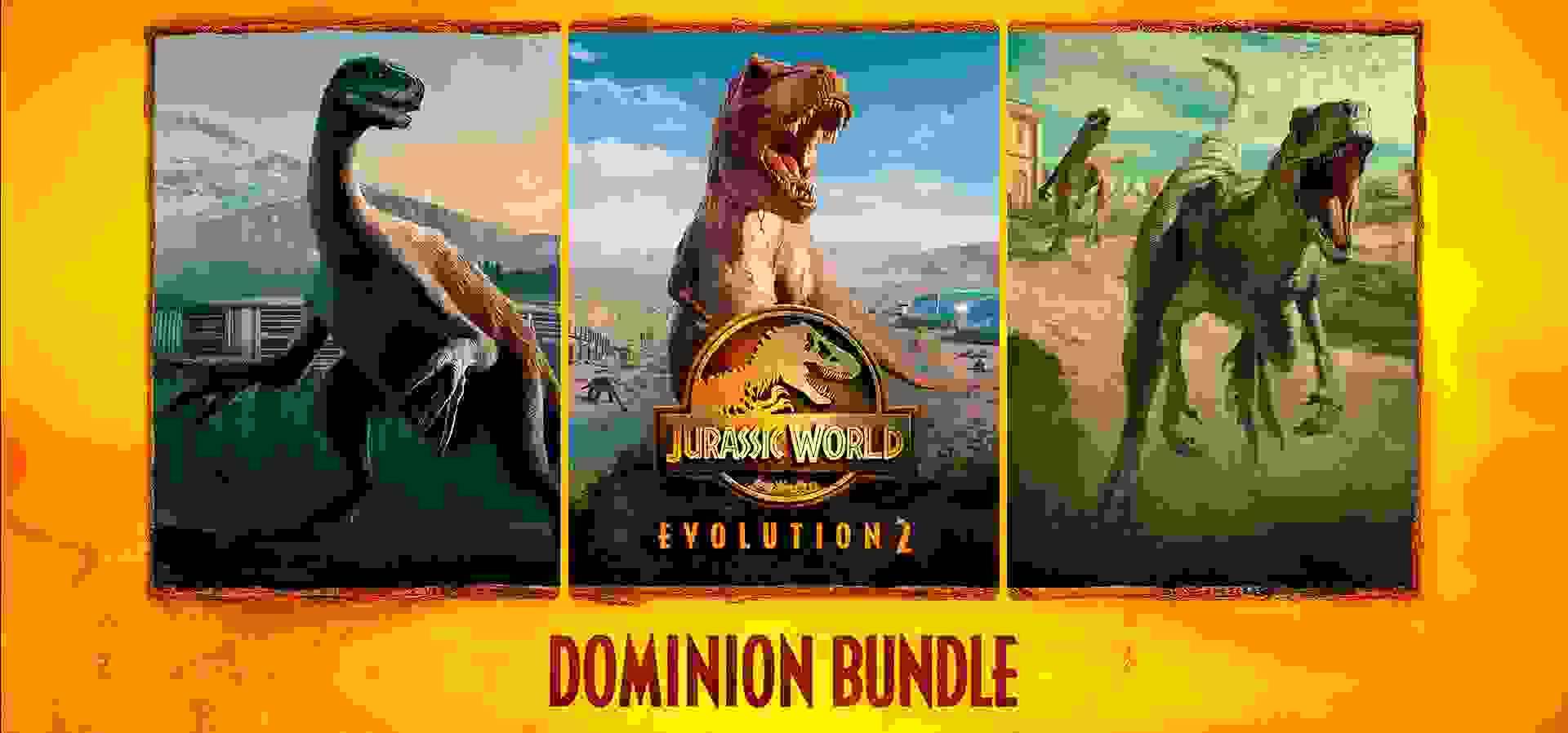 Imagem de fundo do produto Conjunto Jurassic World Evolution 2: Domínio - Xbox e PC 