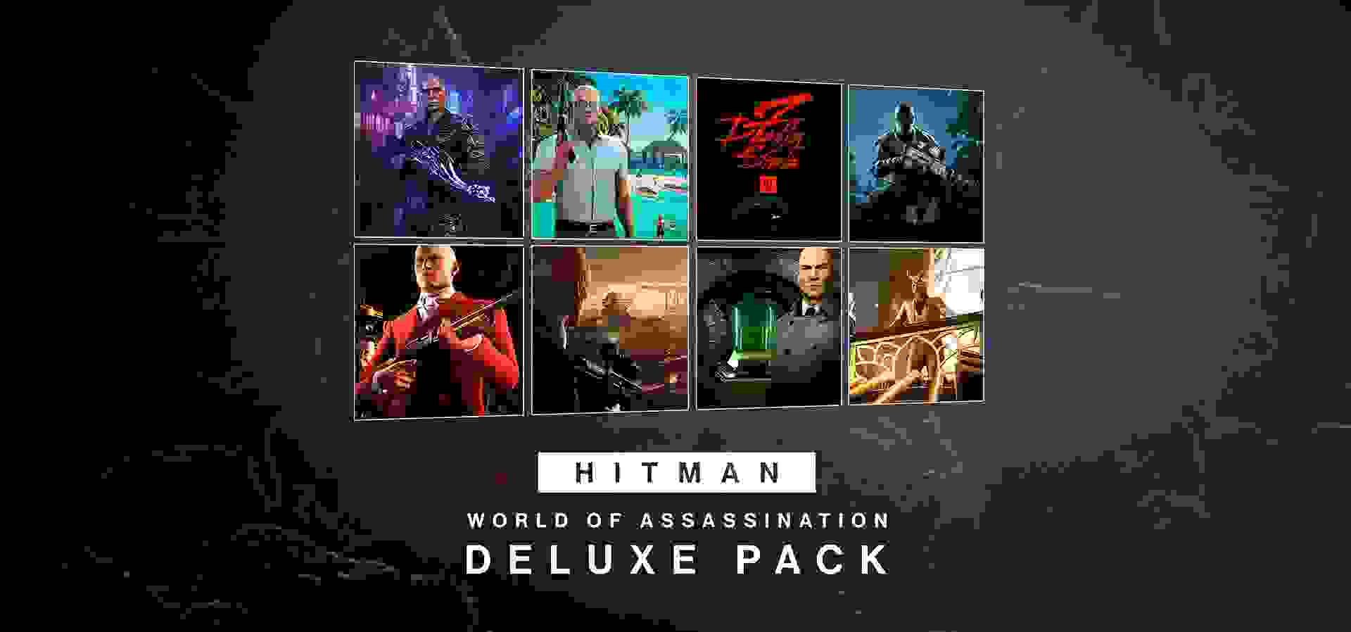 Imagem de fundo do produto HITMAN World of Assassination Deluxe Pack DLC - Xbox One e Series X|S