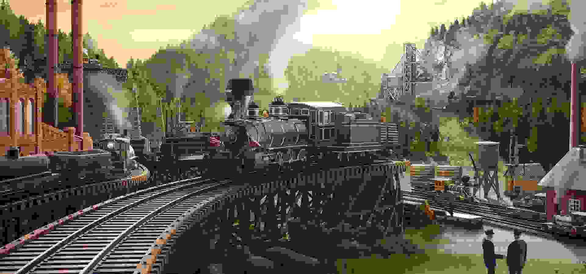 Imagem de fundo do produto Railroads Online Extended Edition - Xbox Series X|S