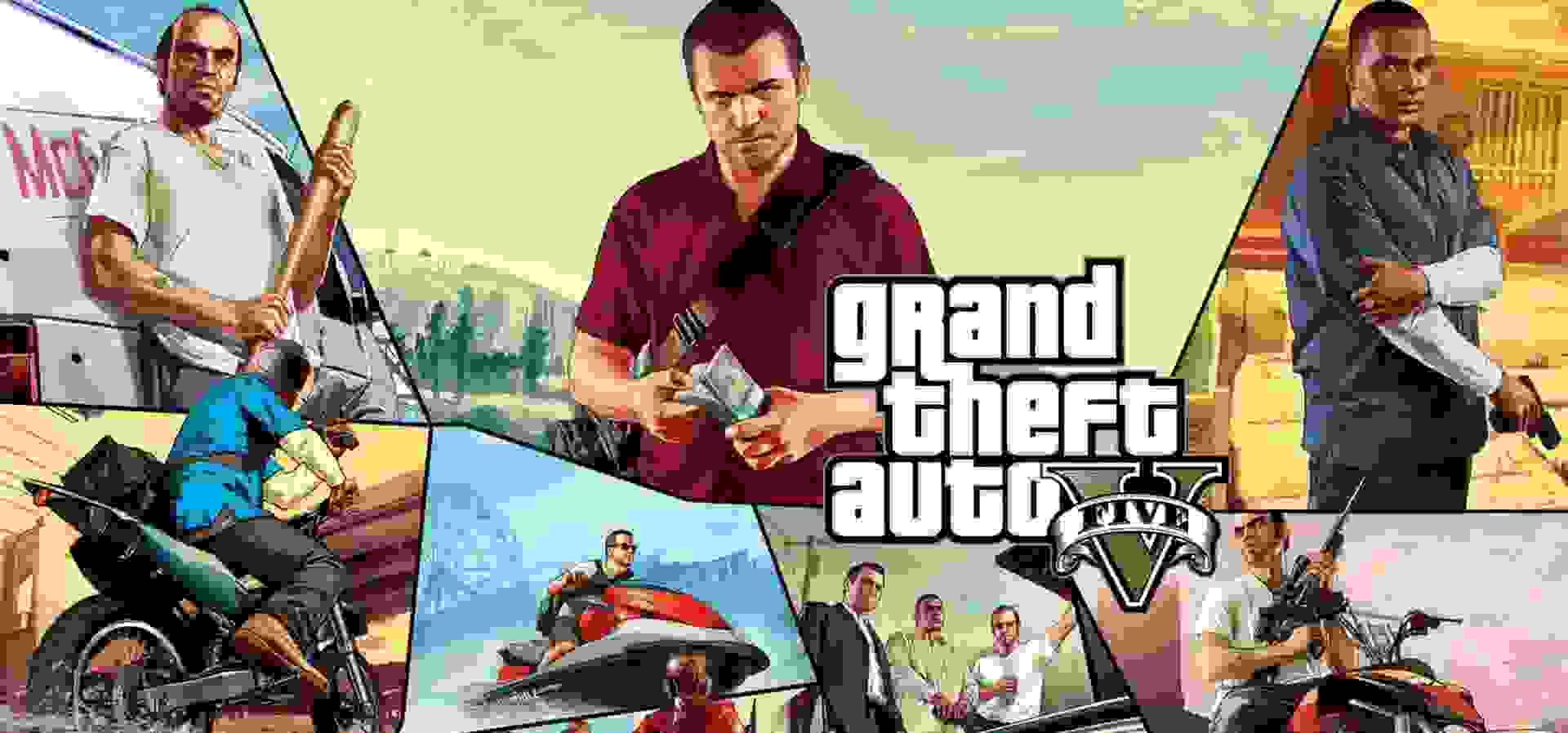 Imagem de fundo do produto Grand Theft Auto V - PS4™ e PS5™