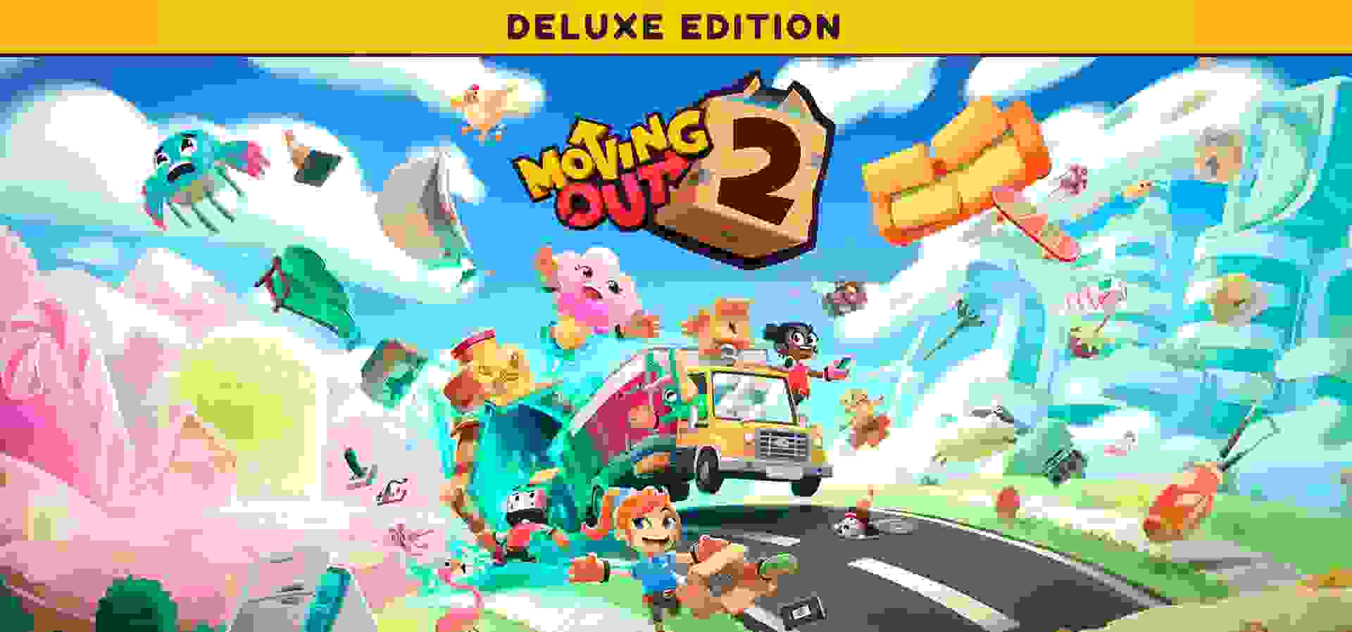 Imagem de fundo do produto Moving Out 2 Deluxe Edition - Xbox e PC