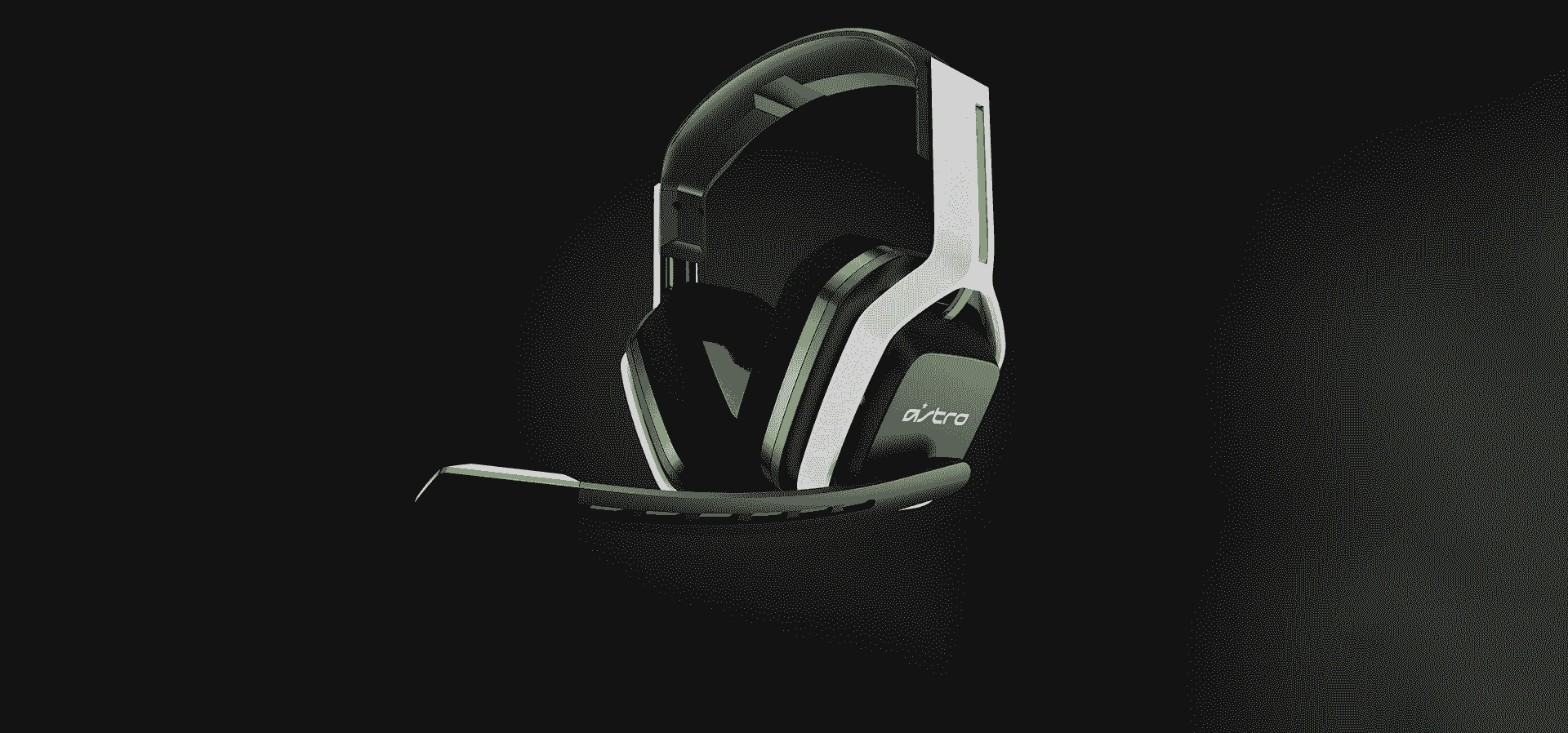 Imagem de fundo do produto Headset Sem Fio ASTRO Gaming A20 Gen 2 - Branco/Verde