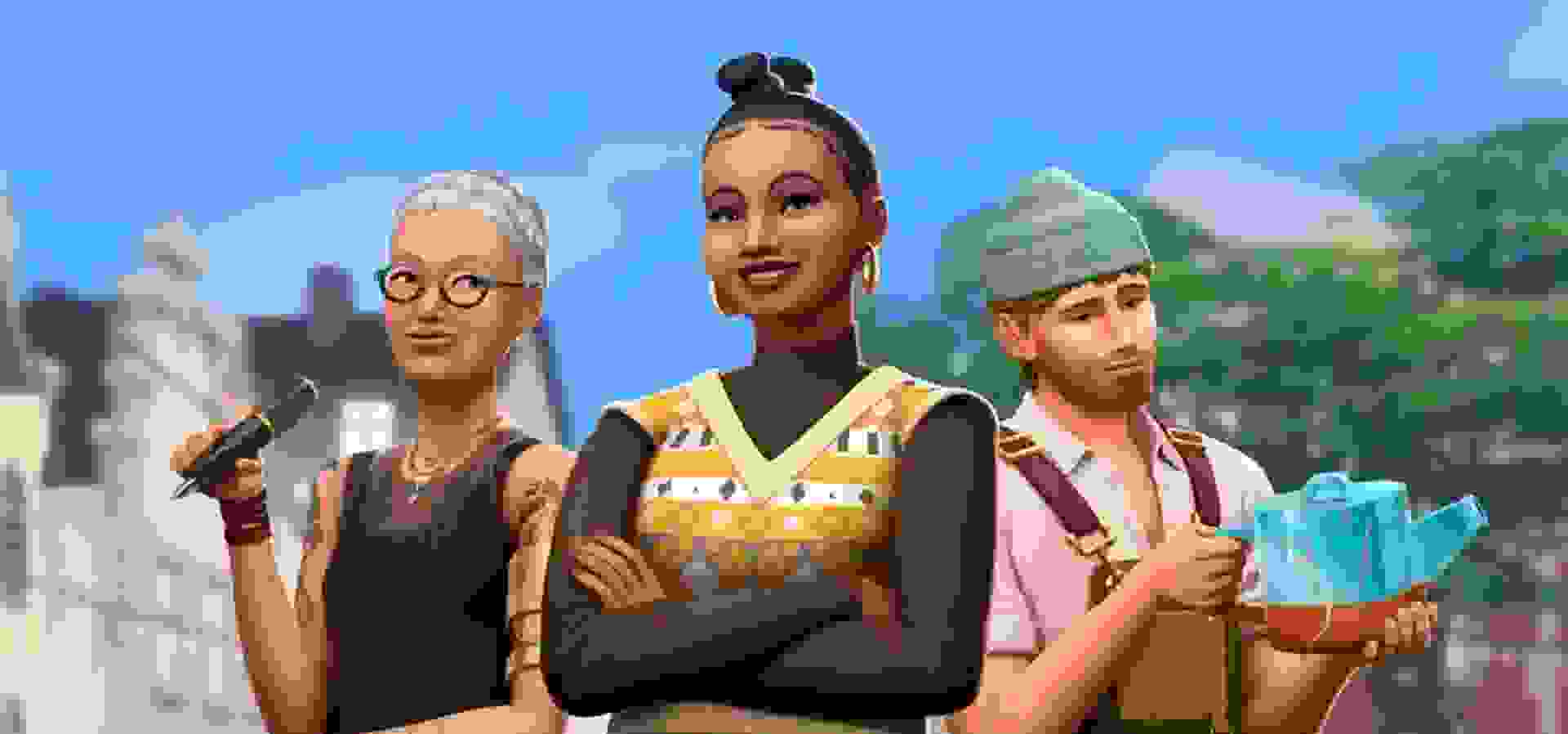 Imagem de fundo do produto The Sims 4 Business & Hobbies Expansion Pack - Xbox One