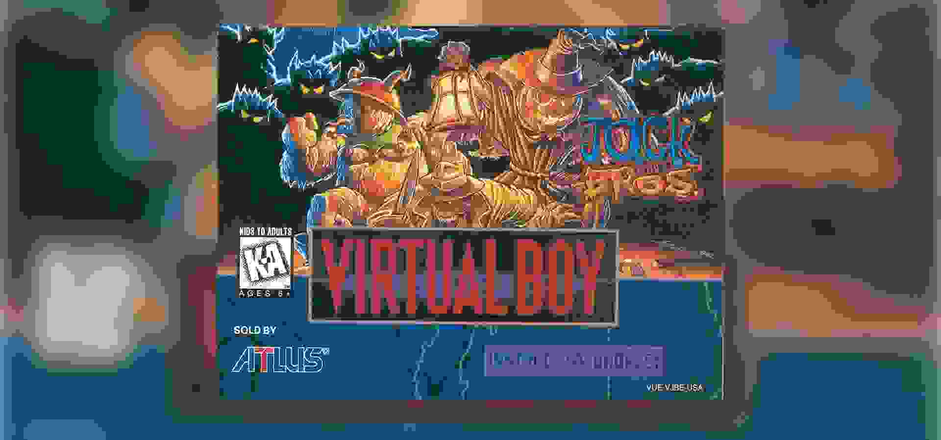 Imagem de fundo do produto Jack Bros. - Virtual Boy