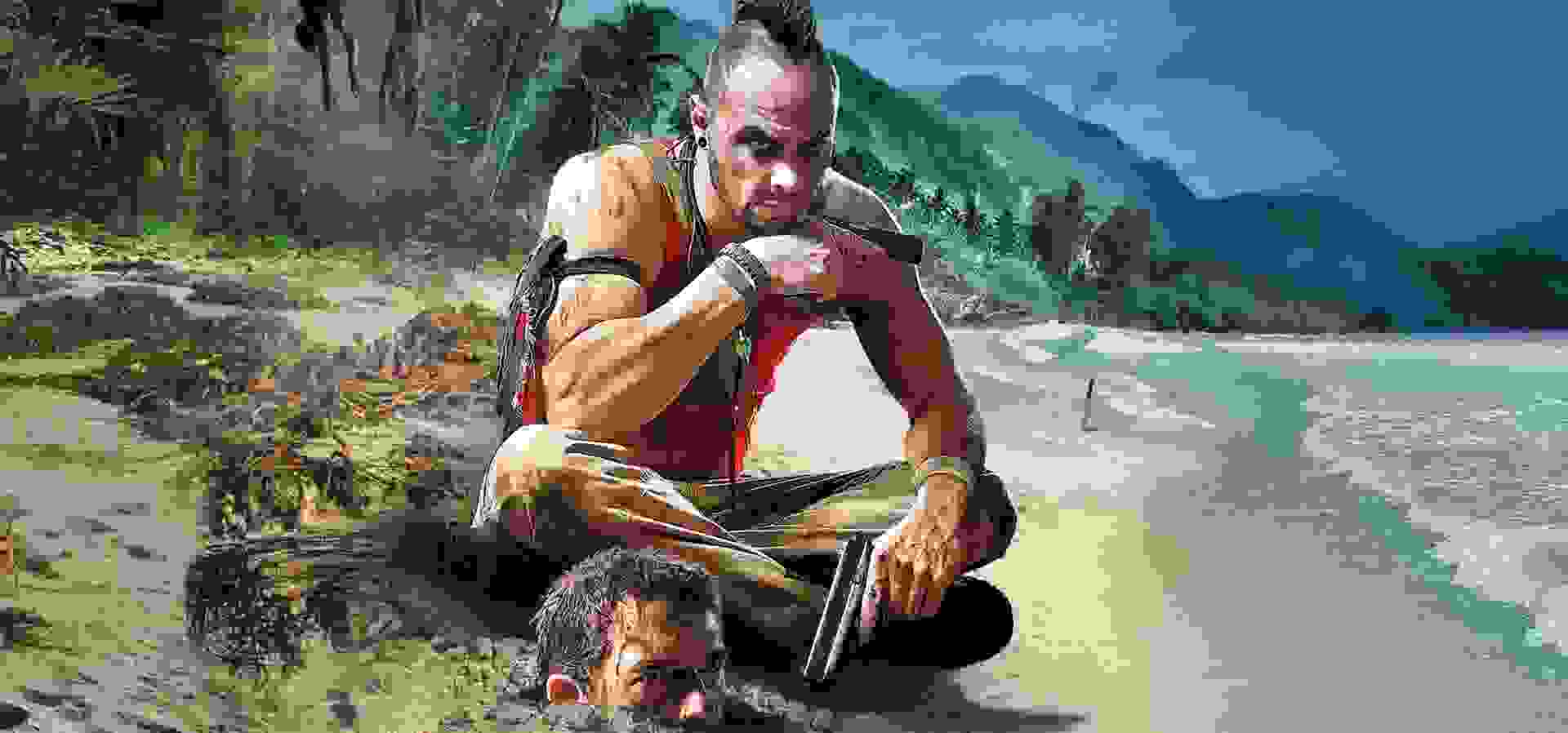 Imagem de fundo do produto Far Cry® 3 Classic Edition PS4 - Físico