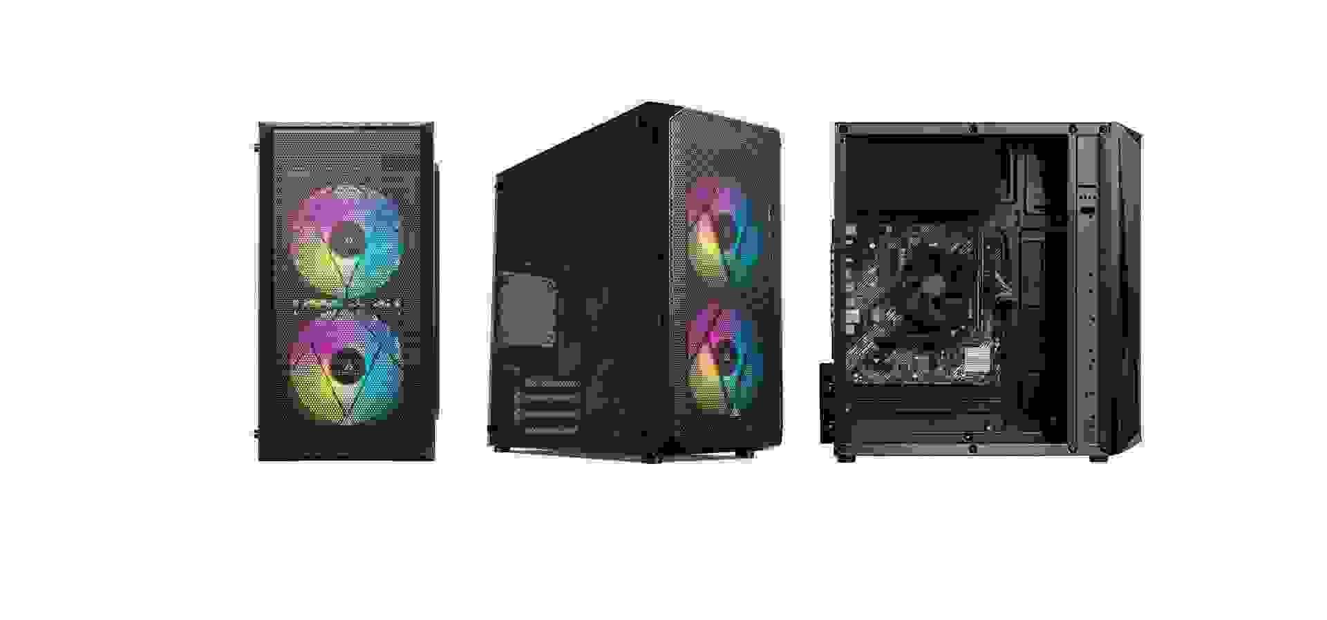 Imagem de fundo do produto PC Gamer Mancer, AMD Ryzen 5 3400G, RX Vega 11, 8GB DDR4, SSD 240GB, Fonte 500W 80 Plus