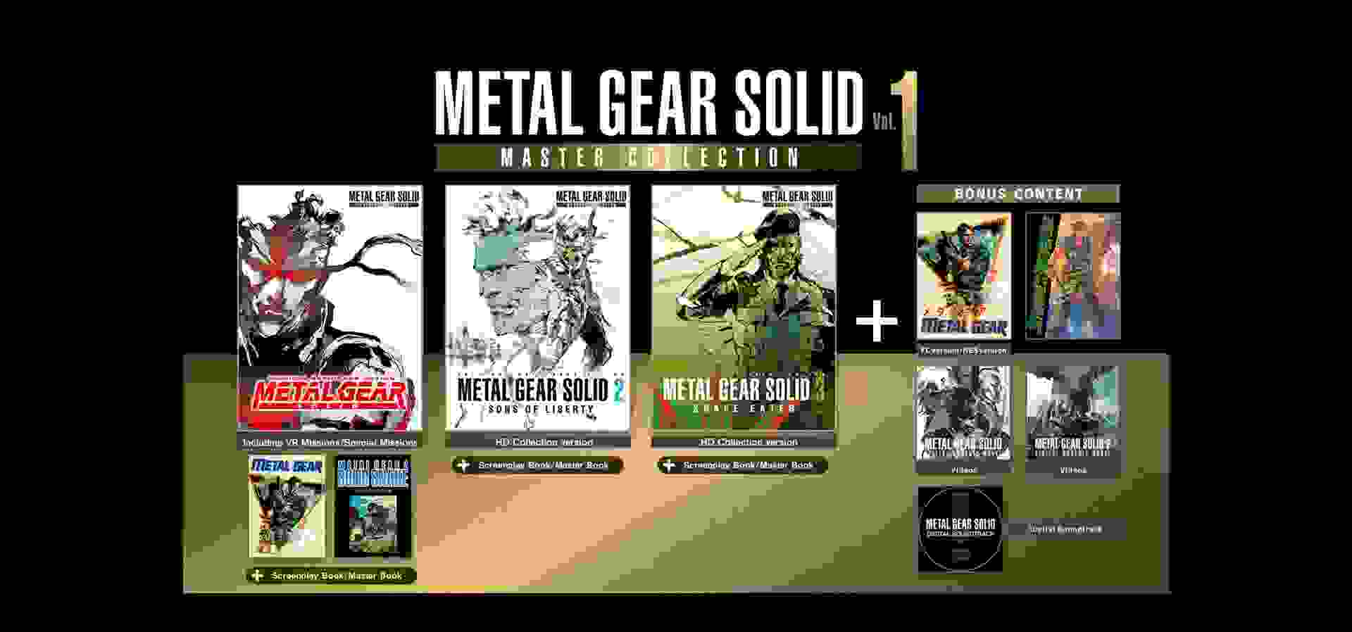 Imagem de fundo do produto METAL GEAR SOLID: MASTER COLLECTION Vol.1 - PS4 & PS5