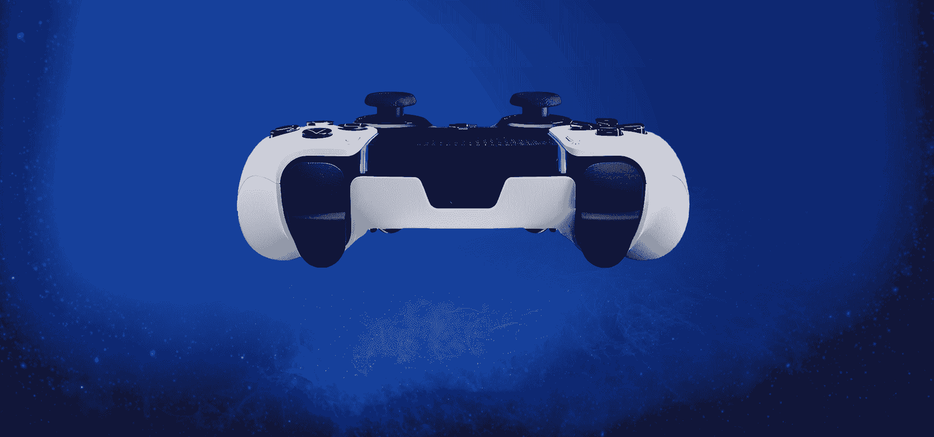 Imagem de fundo do produto Controle PS5 Preto e Branco sem fio (Dualsense Edge)