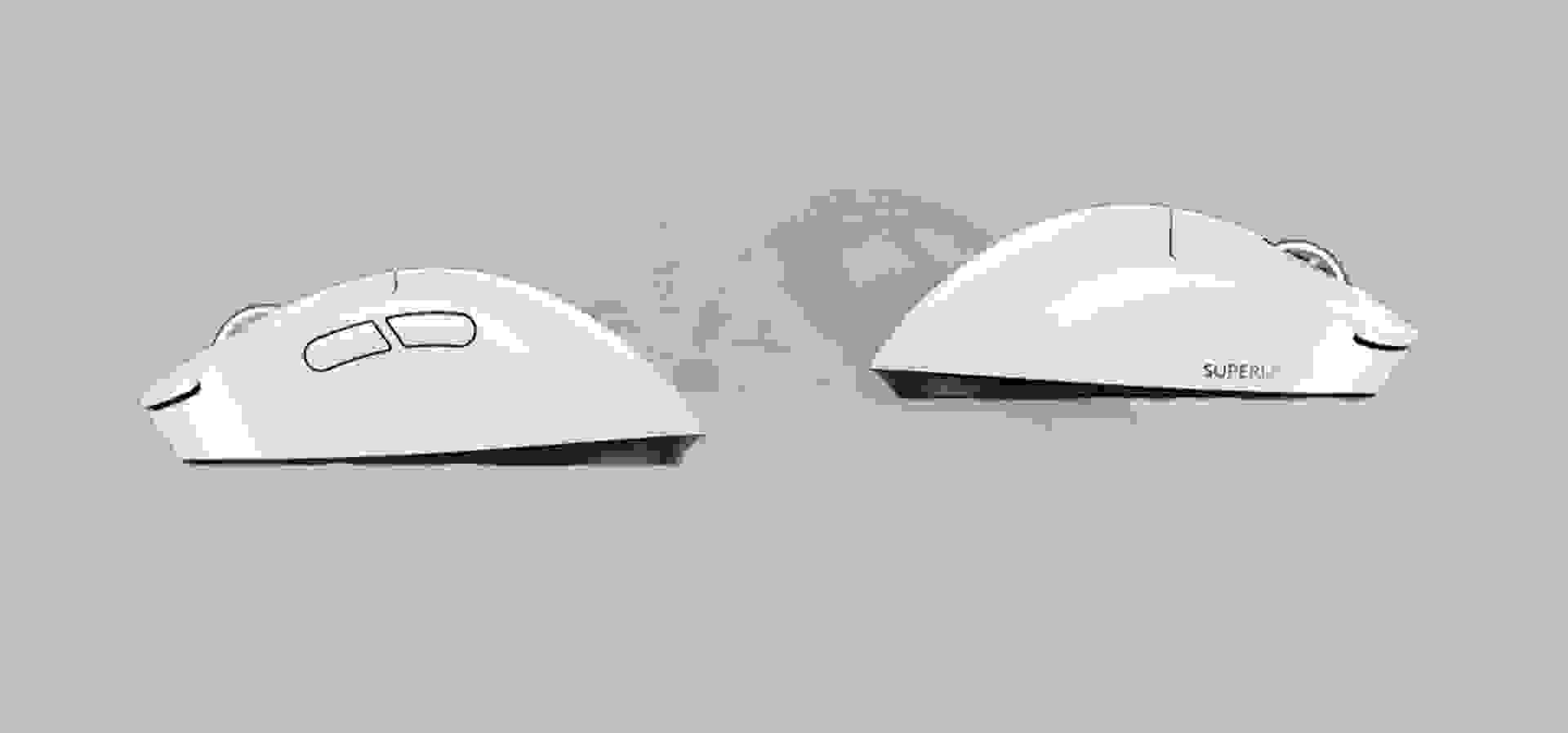 Imagem de fundo do produto Mouse Gamer sem fio Logitech G Pro X Superlight 2 DEX - Branco
