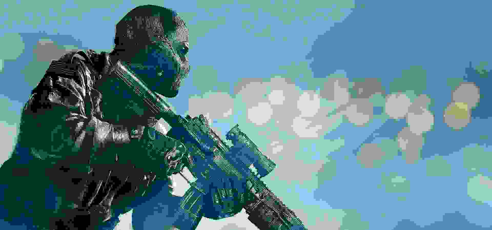 Imagem de fundo do produto Call of Duty: Ghosts Digital Hardened Edition - Xbox One e Series X|S