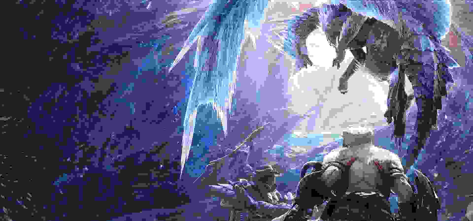 Imagem de fundo do produto Monster Hunter World Iceborne Master Edition PS4 - Físico