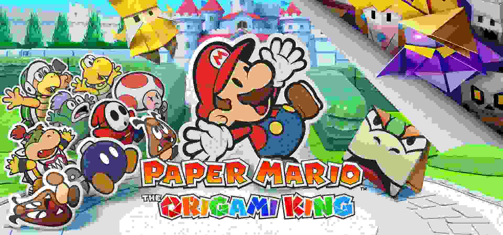 Imagem de fundo do produto Paper Mario™: The Origami King - Switch