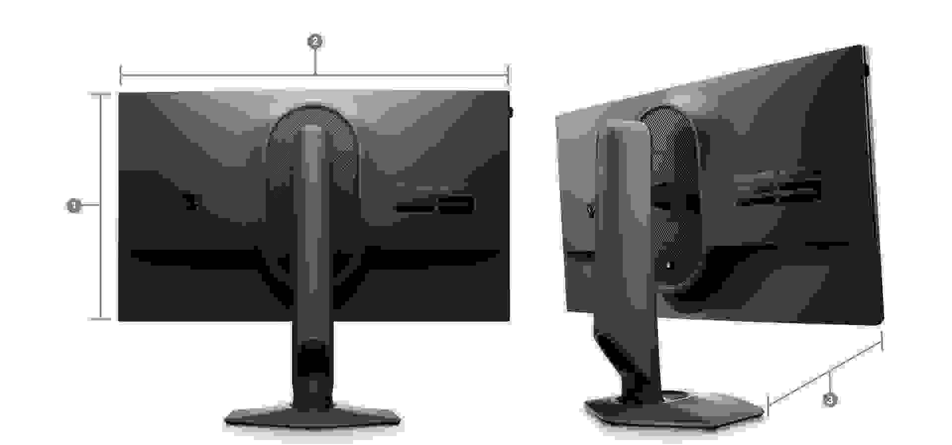 Imagem de fundo do produto Monitor Gamer Alienware 25” 360 Hz AW2523HF