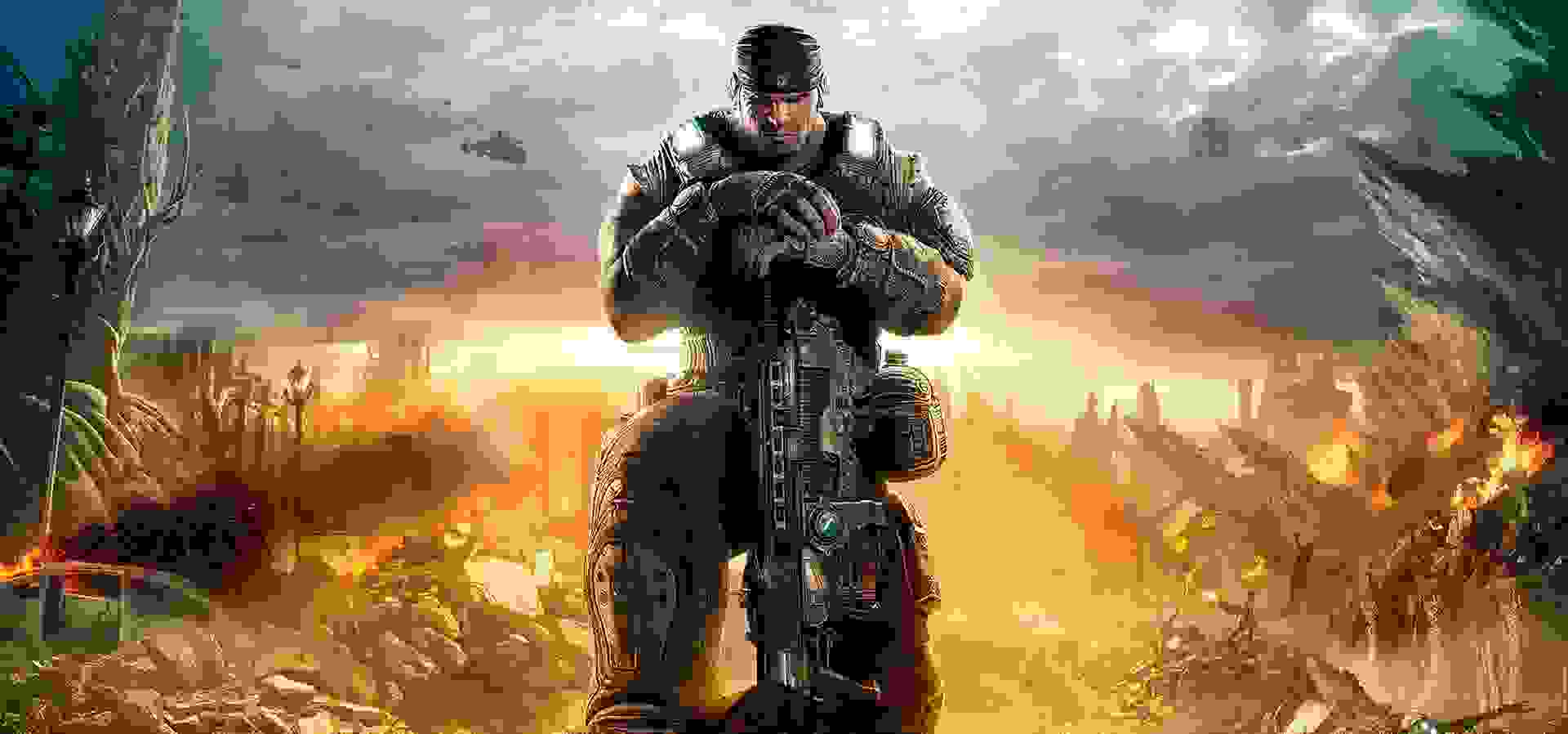 Imagem de fundo do produto Gears of War 3 - Xbox One e Series X|S