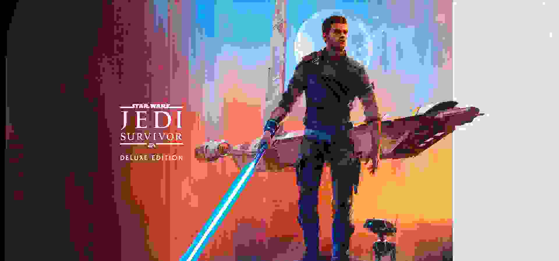 Imagem de fundo do produto STAR WARS Jedi: Survivor™ Edição Deluxe - Xbox Series X|S