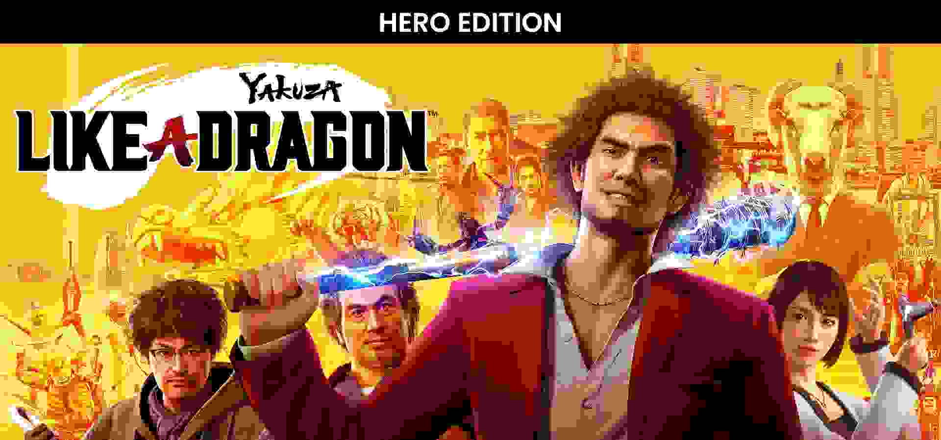 Imagem de fundo do produto Yakuza: Like a Dragon Hero Edition - PS4 & PS5