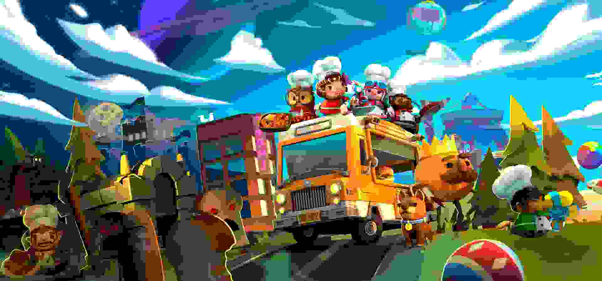 Imagem de fundo do produto Overcooked! 2 - Gourmet Edition - Xbox One e Series X|S