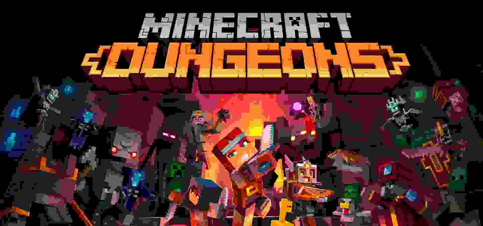 Imagem de fundo do produto Minecraft Dungeons para Windows