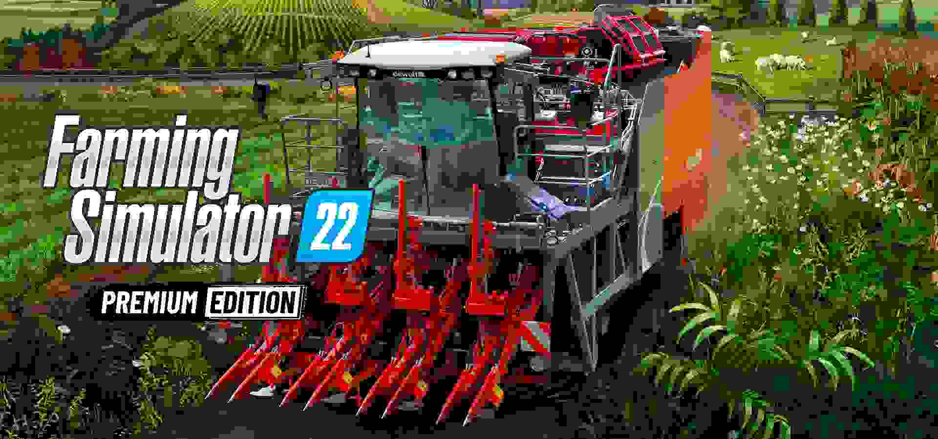 Imagem de fundo do produto Farming Simulator 22 Premium - Xbox One e Series X|S