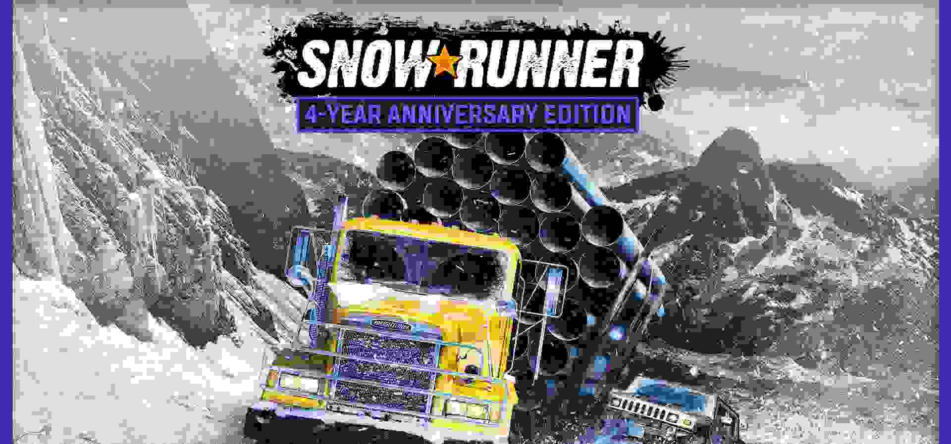 Imagem de fundo do produto SnowRunner 4-Year Anniversary Edition - PS4 & PS5