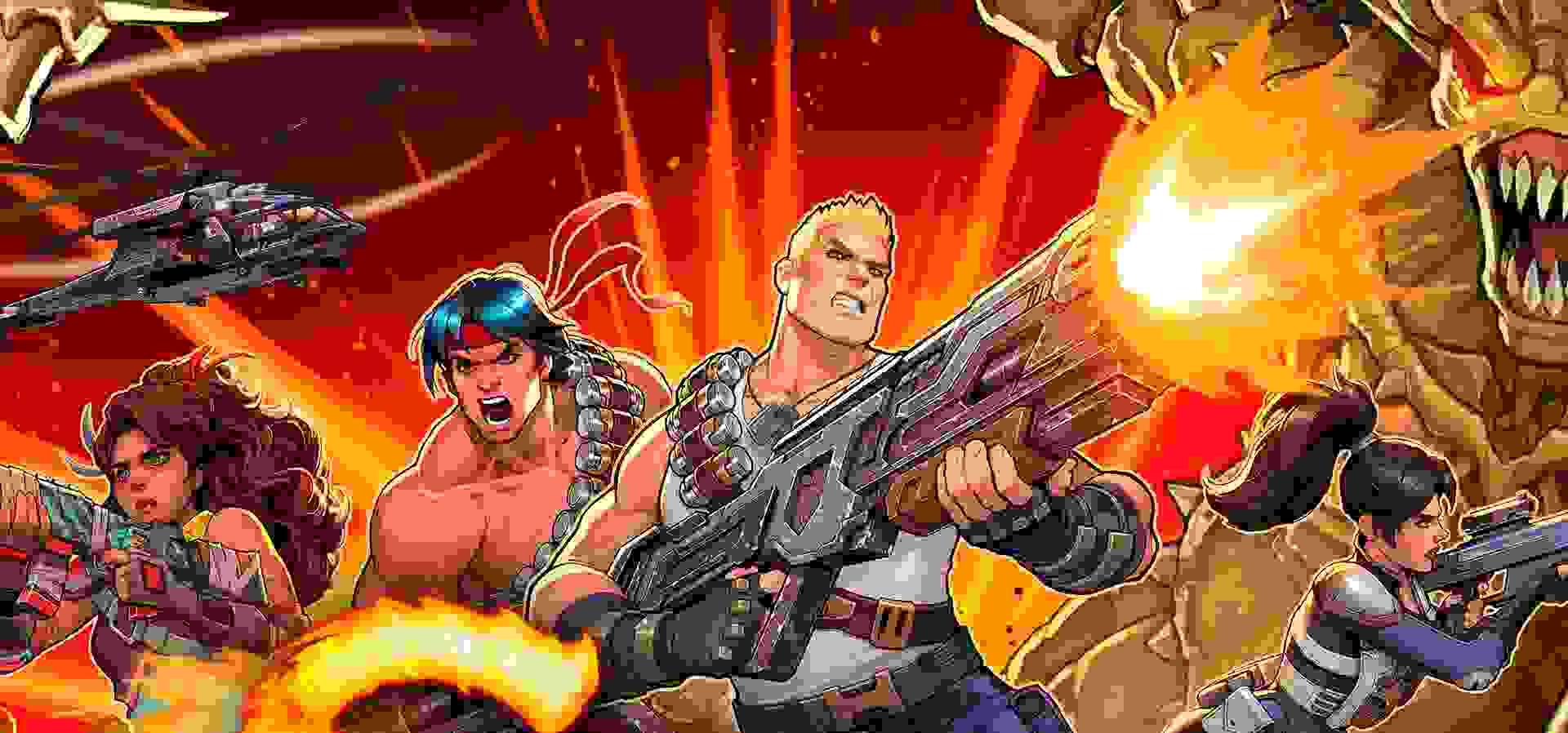 Imagem de fundo do produto Contra: Operation Galuga - PS4 & PS5