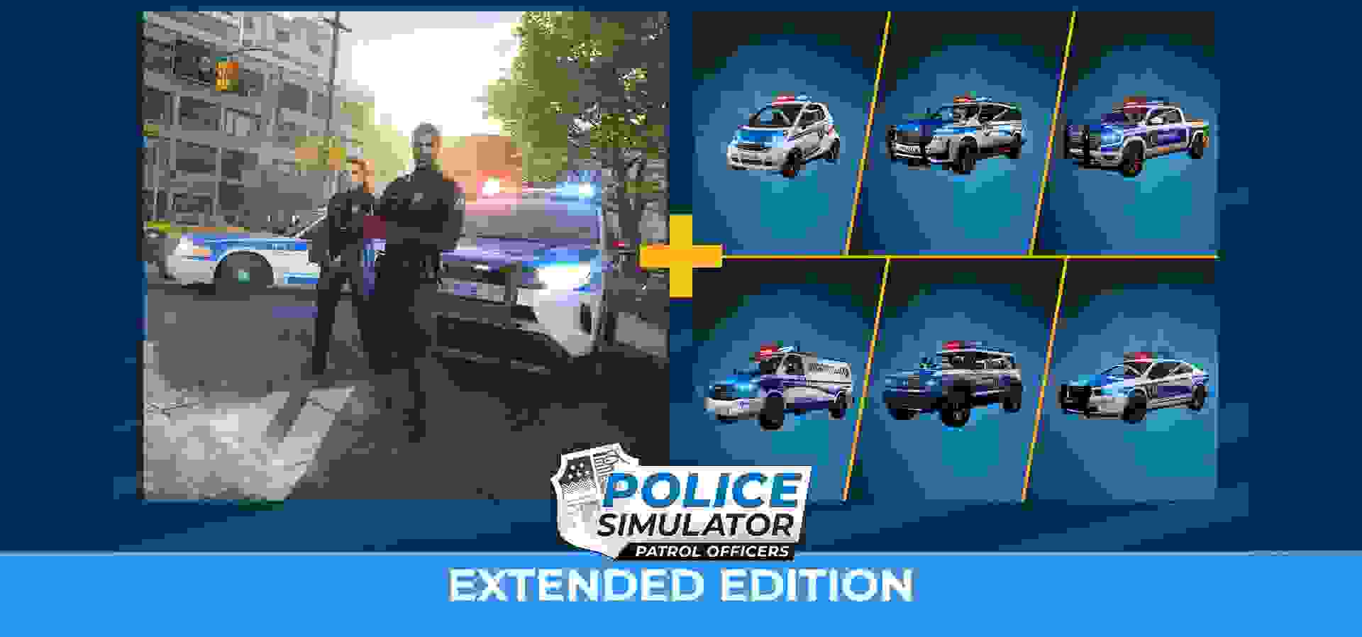 Imagem de fundo do produto Police Simulator: Patrol Officers - Extended Edition - PS4 & PS5