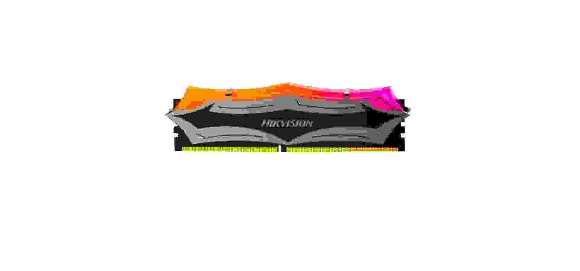 Imagem de fundo do produto Memória Hikvision U100 8GB 3200MHz RGB DDR4 CL16 HKED4081CBA2D2ZA4 HS-UDIMM-U100(STD)