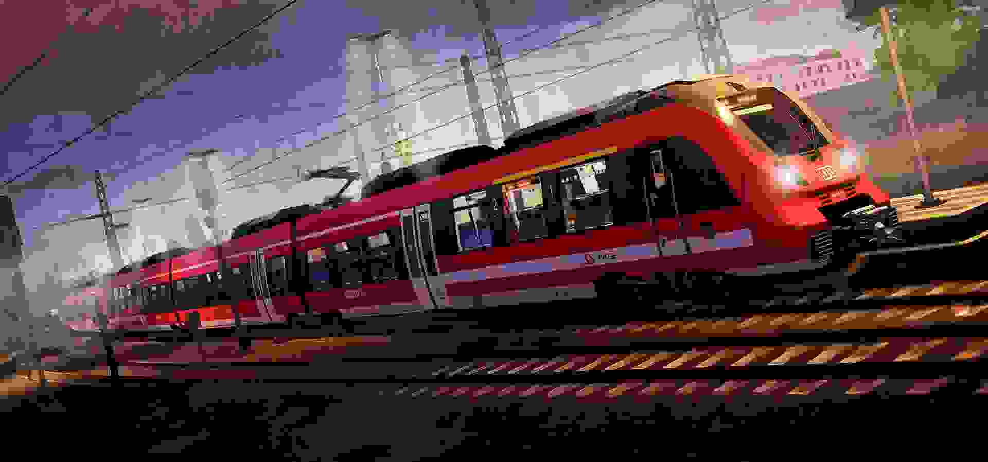 Imagem de fundo do produto Train Sim World® 4: German Regional Edition - PS4 & PS5