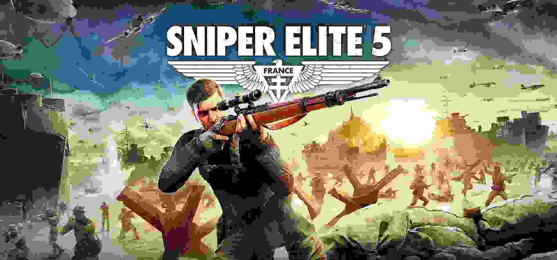 Imagem de fundo do produto Sniper Elite 5 - PS4 & PS5