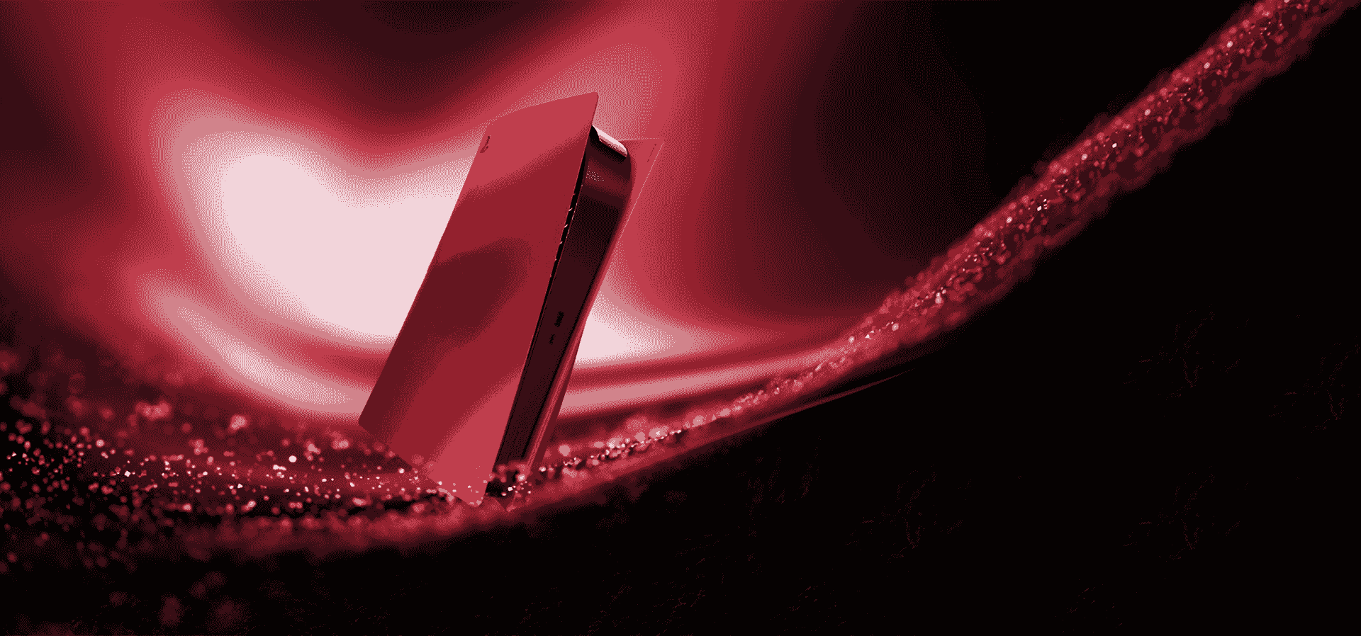 Imagem de fundo do produto Tampas do console PS5 - Volcanic Red