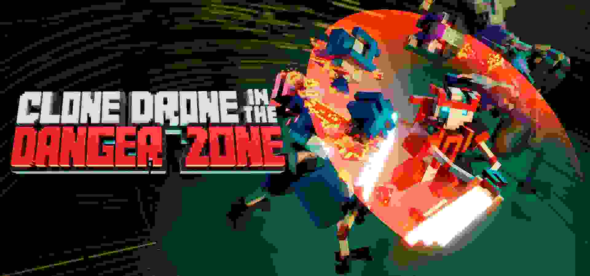 Imagem de fundo do produto Clone Drone in the Danger Zone - Xbox e PC