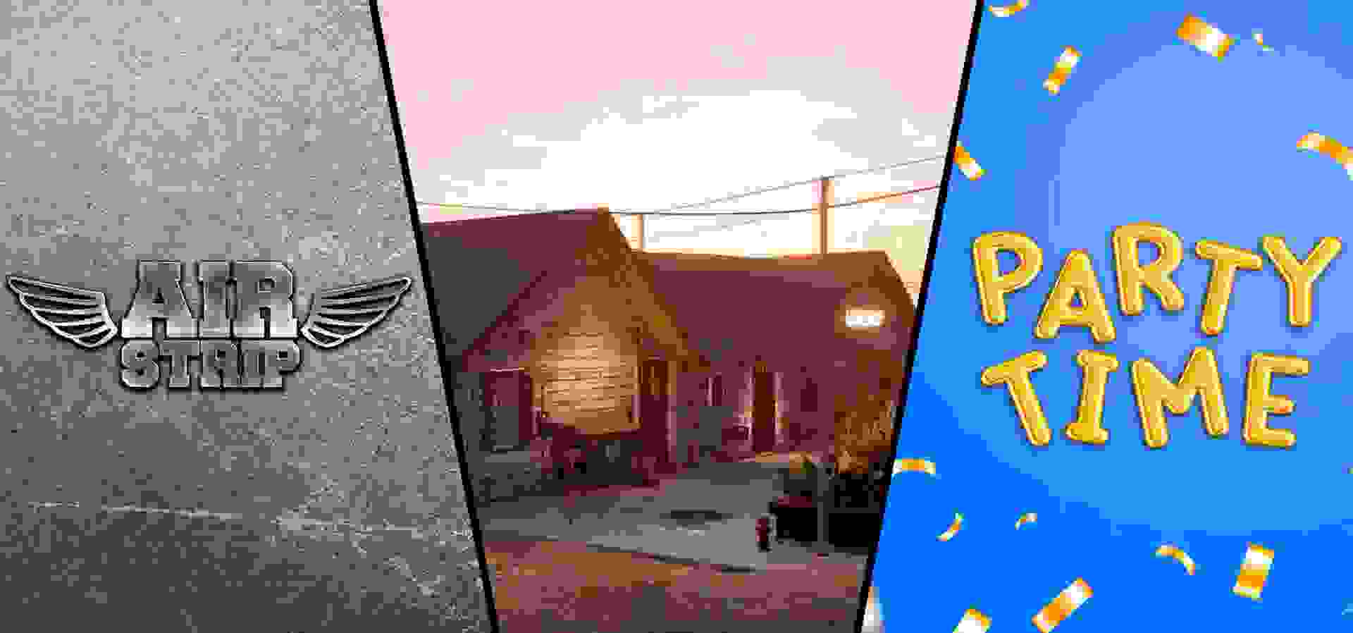 Imagem de fundo do produto Gas Station Simulator, Airstrip DLC and Party Time DLC Bundle - Switch