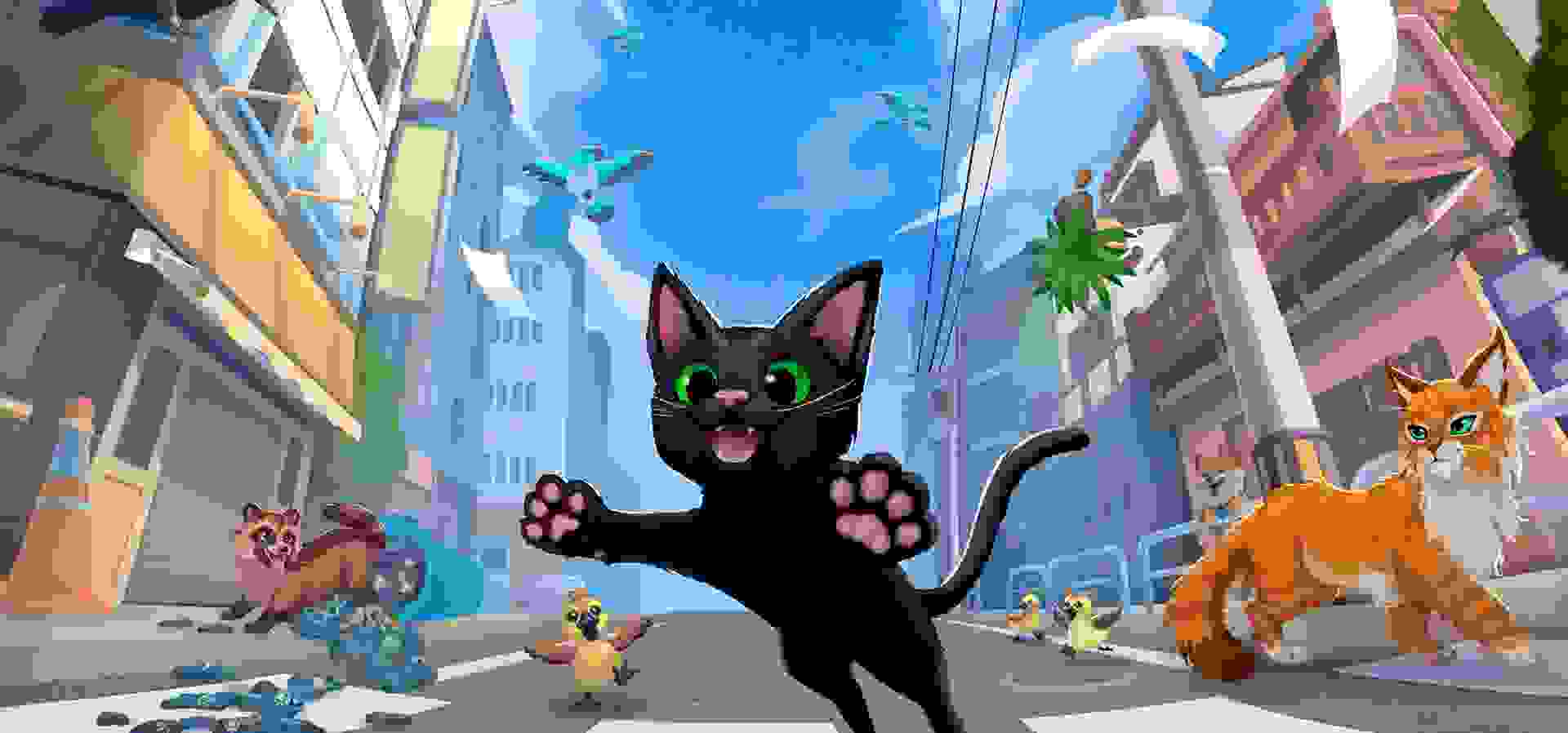 Imagem de fundo do produto Little Kitty, Big City - Xbox e PC