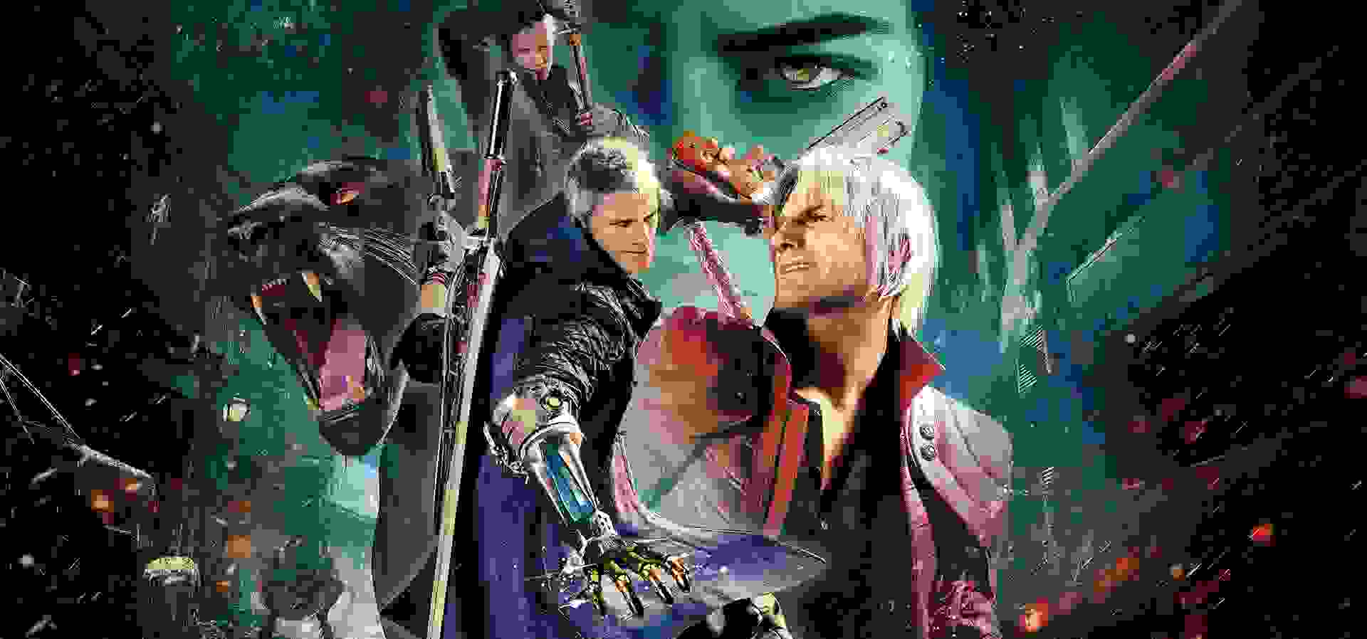 Imagem de fundo do produto Devil May Cry 5 Special Edition PS5 - Físico