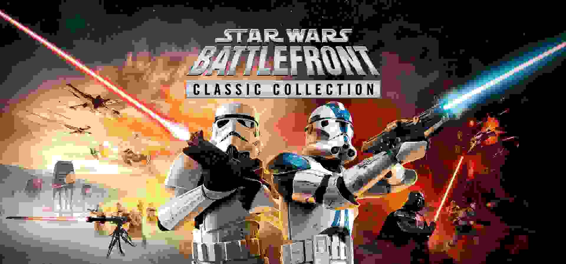 Imagem de fundo do produto STAR WARS™: Battlefront Classic Collection - Xbox One e Series X|S
