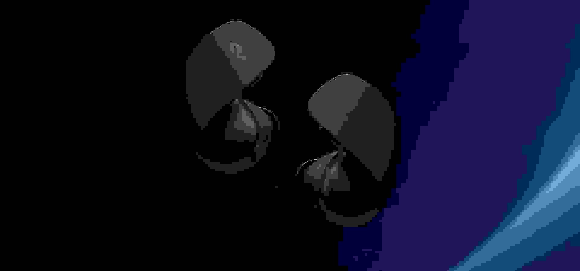 Imagem de fundo do produto Fone de Ouvido Sem Fio PULSE Explore - Midnight Black