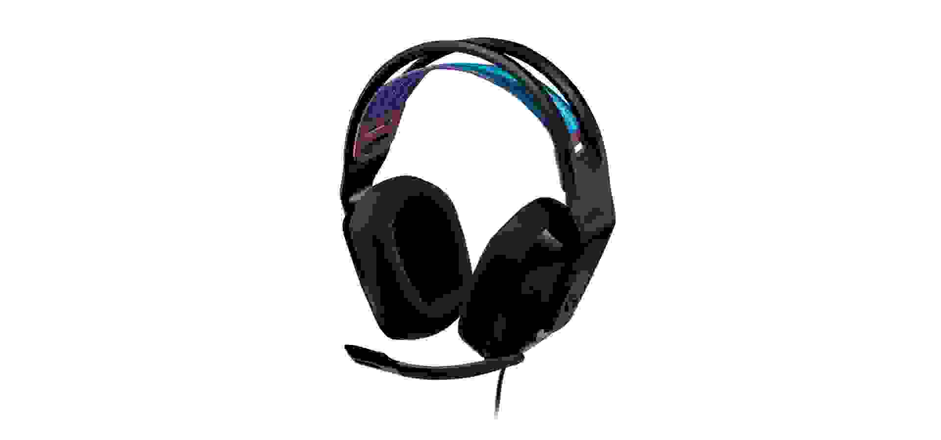 Imagem de fundo do produto Headset Gamer Logitech G335 3.5mm Driver 40mm Arco Ajustável