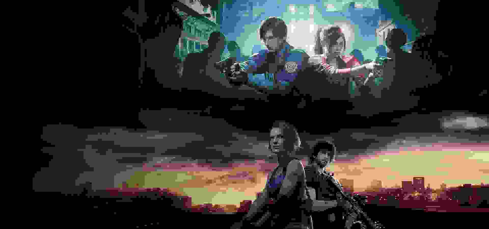 Imagem de fundo do produto RESIDENT EVIL 2 - 3 Raccoon City Edition - PS4 & PS5