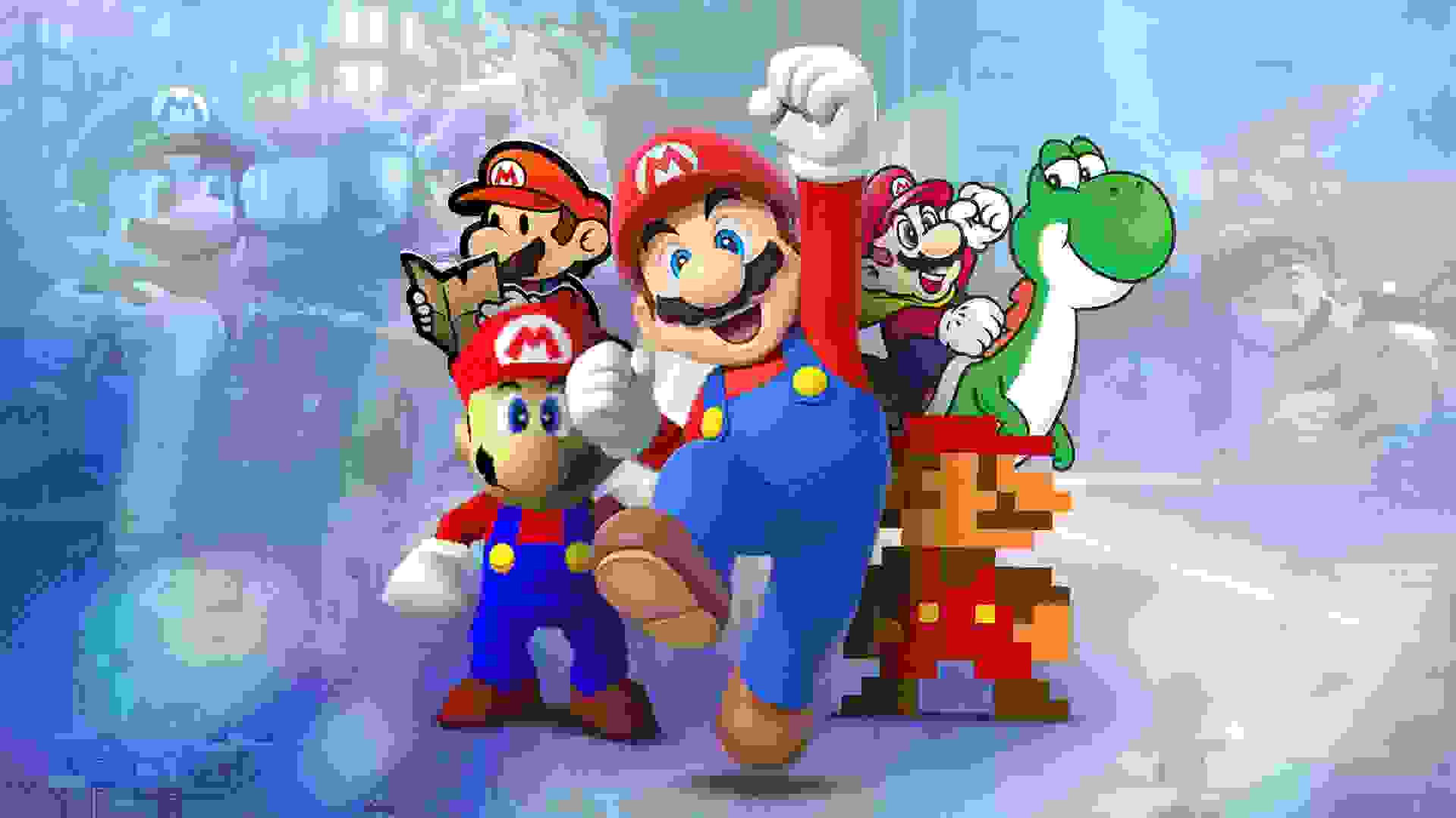 Imagem de fundo do produto A evolução de Super Mario: Sua história e seus personagens