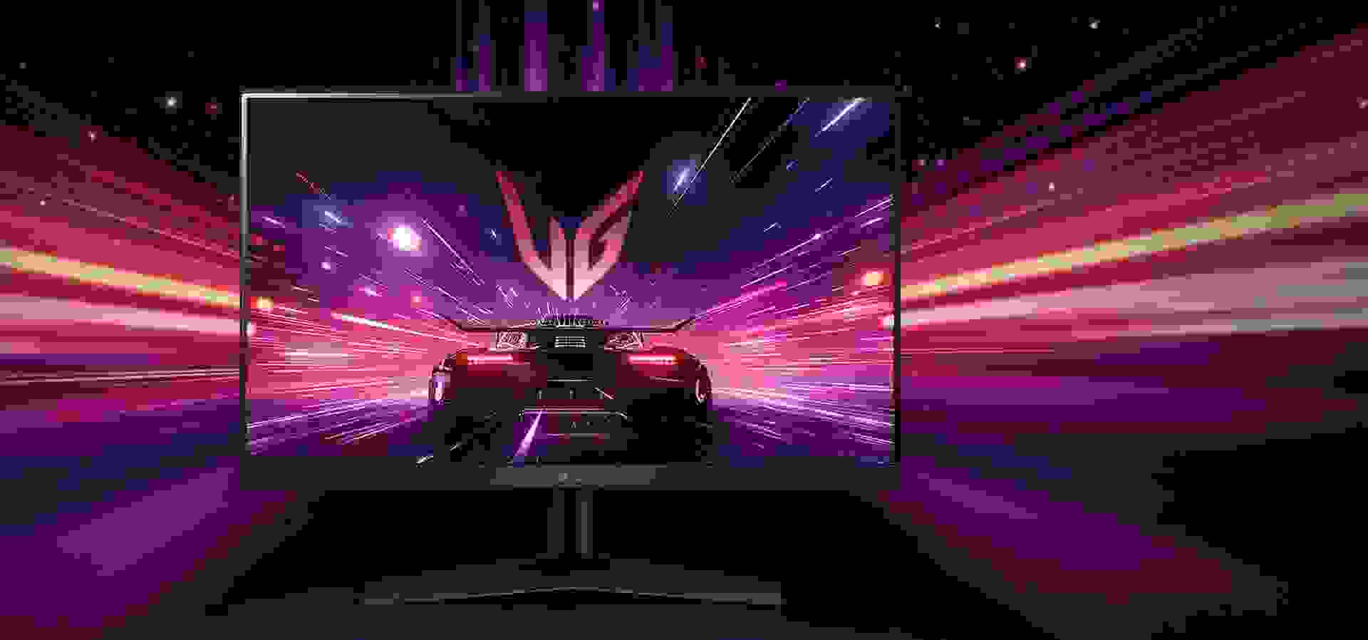 Imagem de fundo do produto Monitor Gamer LG UltraGear 24” IPS, 180Hz, 1ms (GtG) NVIDIA® G-SYNC® , AMD FreeSync™, HDR10, sRGB 99% - 24GS60F-B