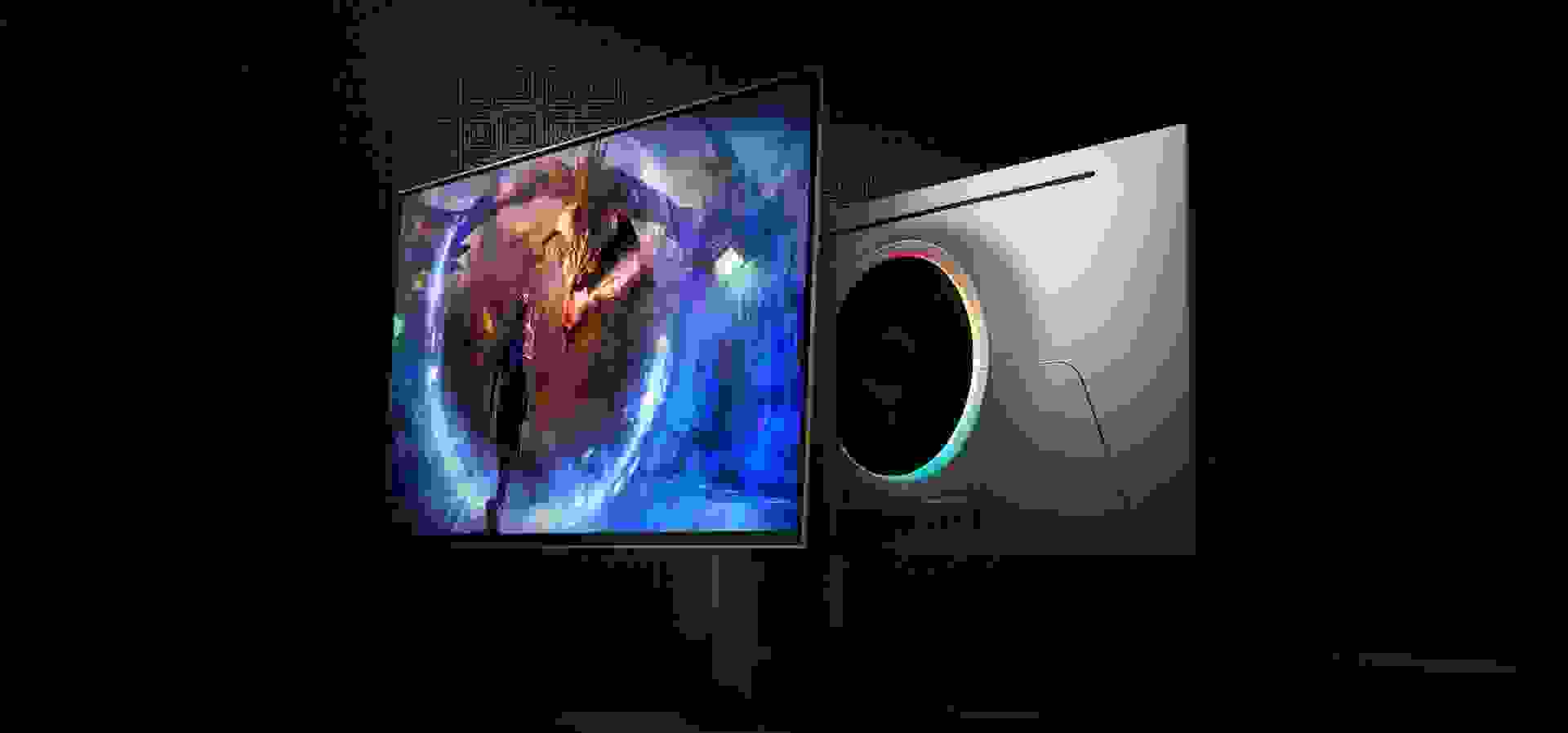Imagem de fundo do produto Monitor Gamer Odyssey OLED G6 360Hz 27" Samsung LS27DG600SLXZD