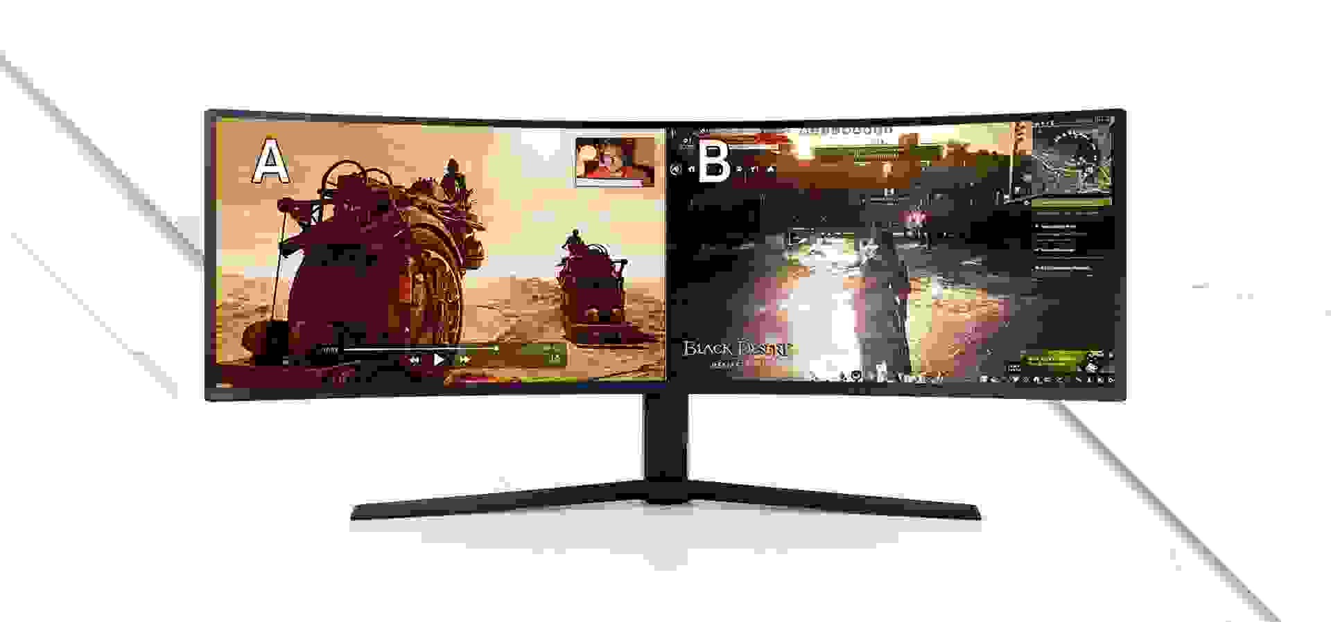 Imagem de fundo do produto Monitor Odyssey Neo G9 49" Samsung LS49AG950NLXZD