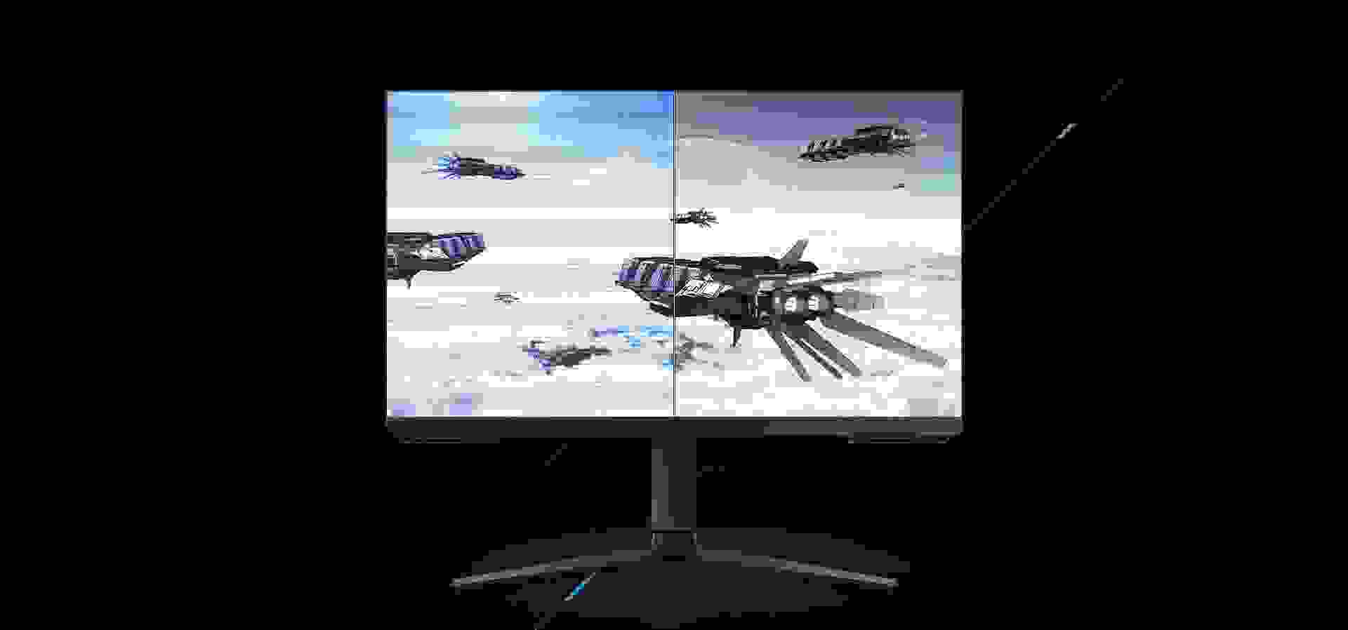 Imagem de fundo do produto Monitor Gamer Odyssey G32 24" Samsung LS24AG320NLXZD